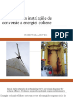 Coroziunea În Instalațiile de Conversie A Energiei Eoliene