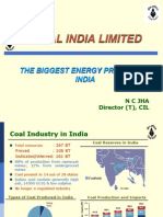 Coal India Limited - The Biggest Energy Provider in India