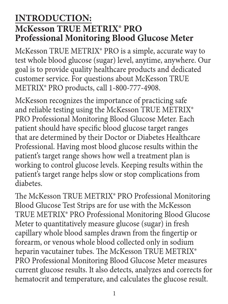 True Metrix Pro User Guide