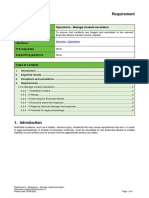 Requirements - Operations - Manage Incident Escalations