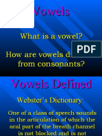 3 Vowels