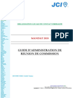 Guide D'administration de Réunion