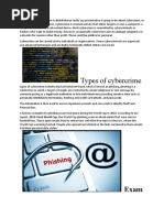 Types of Cybercrime