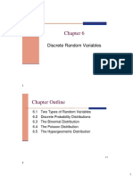 Chapter 6 Discrete Probability Distributions