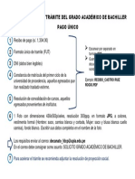 REQUISITOS PARA EL GRADO DE BACH. AUTOMATICO (Pago Unico)