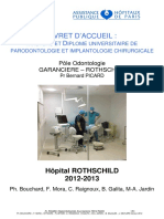 Livret D'accueil Du Diplôme Universitaire de Parodontologie Et Implantologie Chirurgicale (PDFDrive)