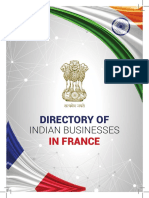 Directory of Indian Businesses Based in France 25-01 2023