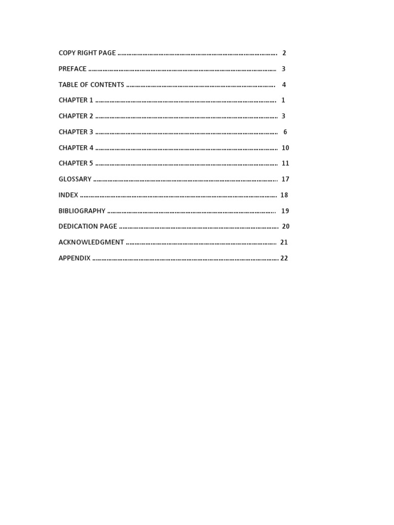 Document Structure Overview | PDF