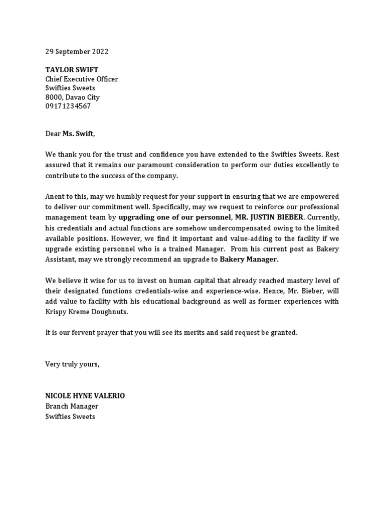 Endorsement Letter Recommendation | PDF
