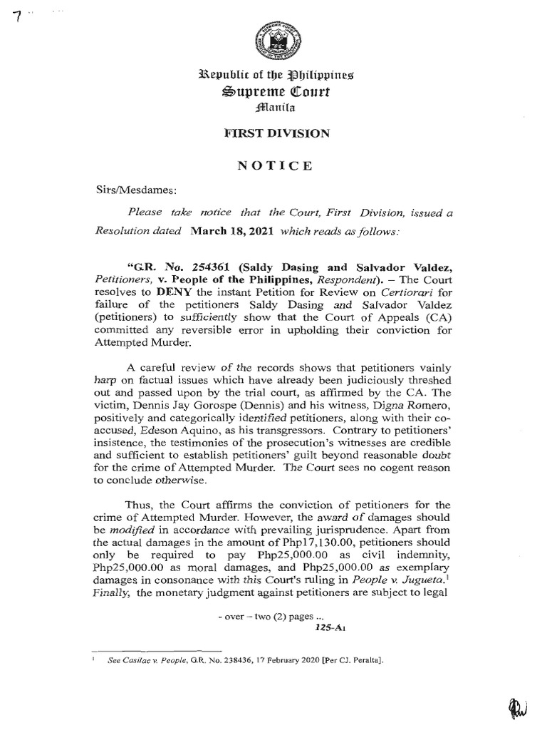 GR 254361 2021 PDF Appeal Supreme Court Of The United States