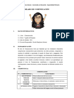 Silabo Comunicación 1° Primaria 2021