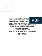 (PRS) Paperwork Lawatan KL