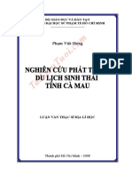 Luận văn Thạc sĩ Địa lý học - Nghiên cứu phát triển du lịch sinh thái tỉnh Cà Mau (download tai tailieutuoi.com)