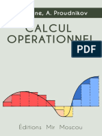 Ditkine, Proudnikov - Calcul Opérationnel - Mir - 1979