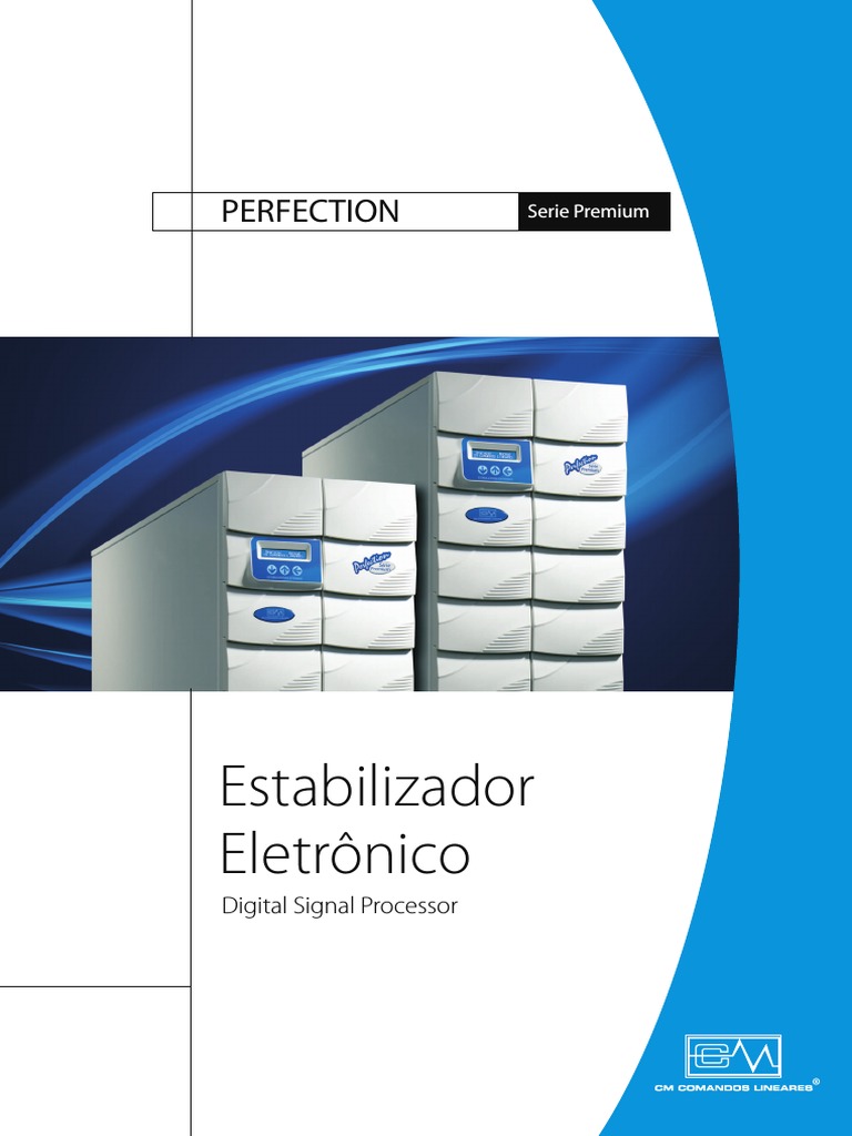 Estabilizador Perfection SP, PDF, Processador de sinal digital