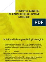 Actualitati Determinism Genetic Caractere Umane Normale