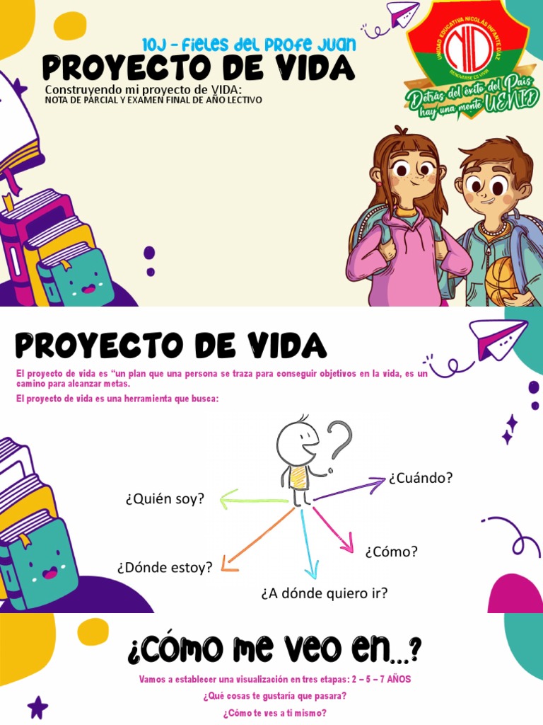 Maqueta para Construir tu Proyecto de Vida | PDF | Relaciones ...