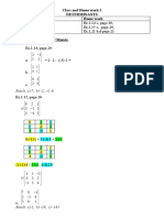 Classwork+Homework 2 DETERMINANTS