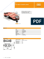 Bi-metal separating piece for Rd 8-10 and FL 30-40 mm technical data sheet