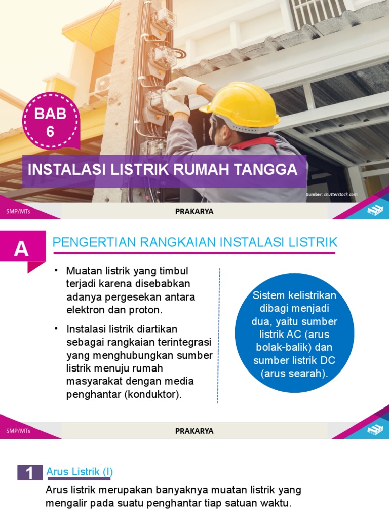 Bab 6 Instalasi Listrik Rumah Tangga | PDF