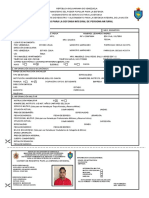 Planilla de Registro para La Defensa Integral de La Nacion Inscripcion Militar 2019