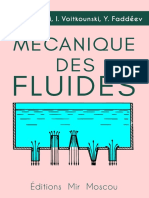 Fédiaevski, Voitkounski, Faddéev - Mécanique Des Fluides - Mir - 1974