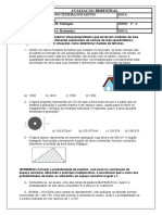 PROVA de MATEMÁTICA DO 2º ANO A 4º Bimestre