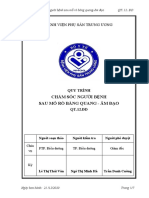 QT chăm sóc bệnh nhân sau mổ rò bàng quang