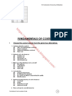 5-Fundamentals of Costing