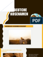 Deutsche Kosenamen