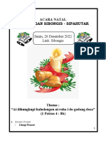 Natal Sibongis 2022