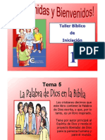 Taller de Biblia de Iniciación