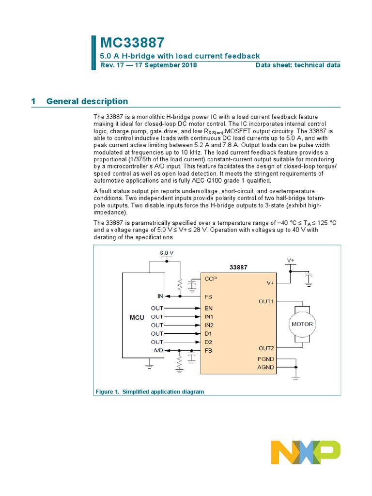 MC33887 | PDF | Manufactured Goods | Electrical Circuits