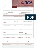 Formulario de Cadastro Word