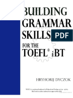 Building Grammar Skills for the TOEFL IBT