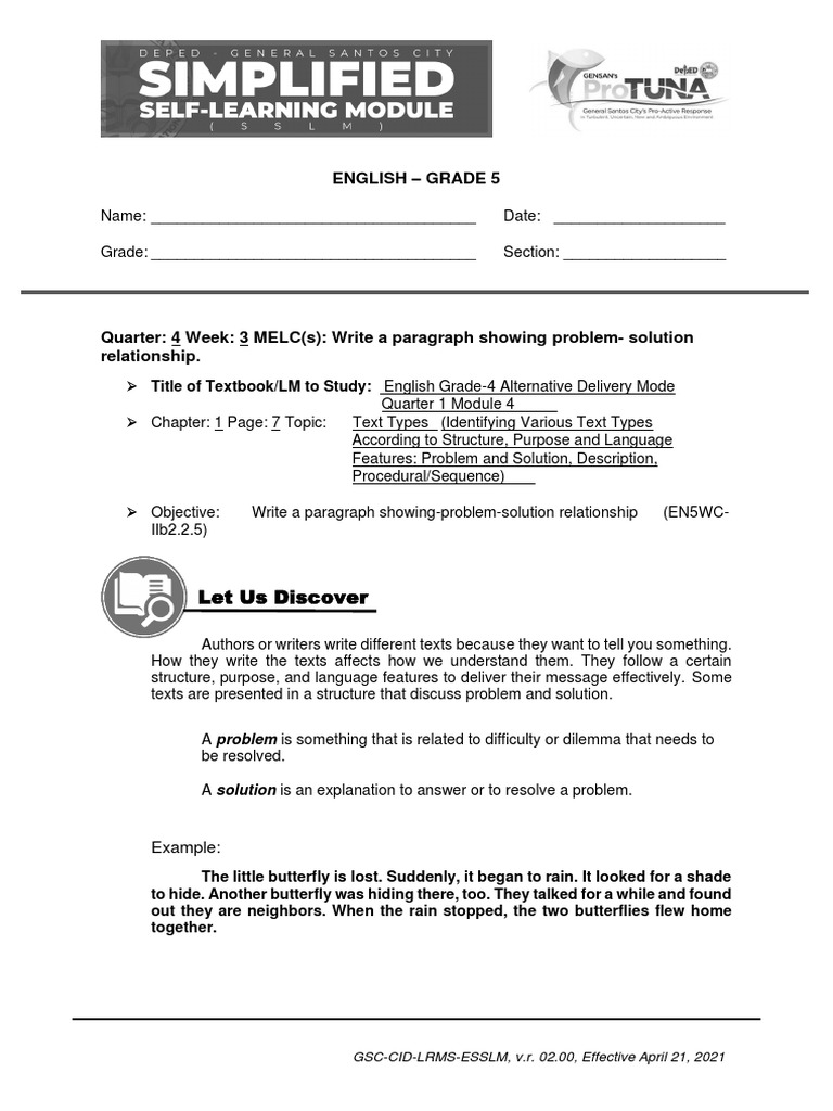 003 english 5 q4 sslm week 3 download free pdf cognition