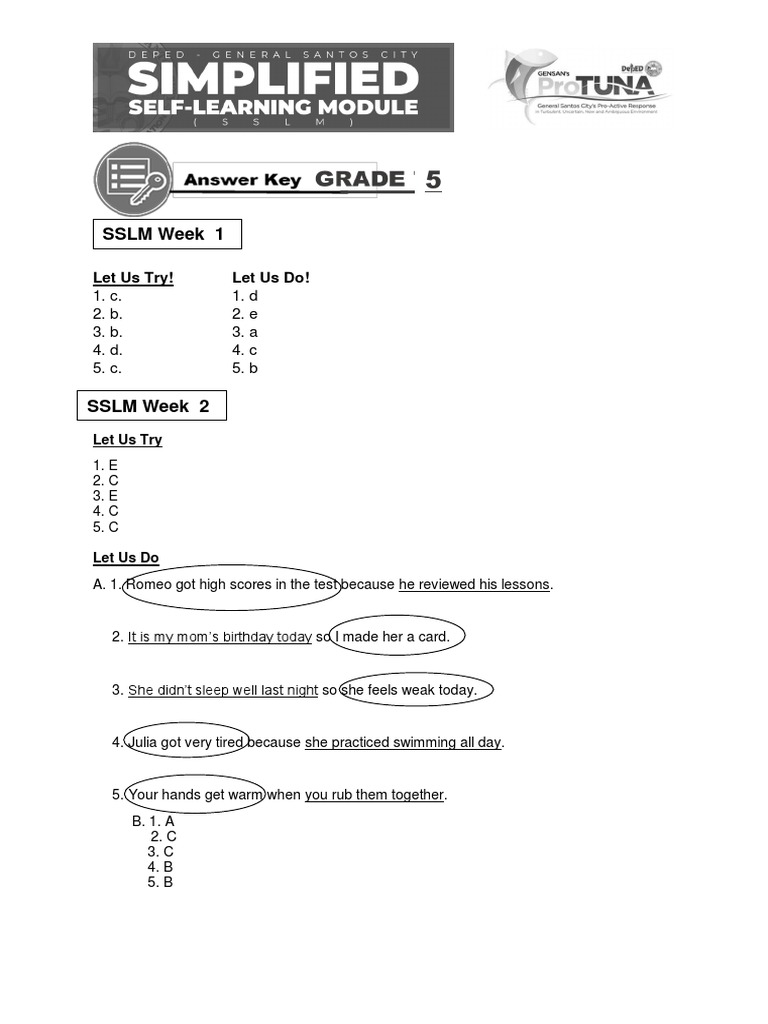 Sslm weekly lessons on language skills comparisons paragraph writing