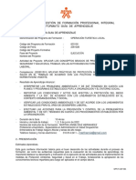 Proceso de Gestión de Formación Profesional Integral Formato Guía de Aprendizaje