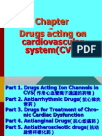 Drugs Acting On Cardiovascular System (CVS)
