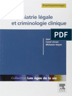 Livre Psyciatrie Légale Et Criminologie Clinique