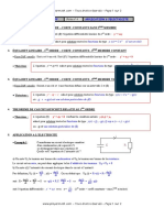 Fiche - Equation Differentielle