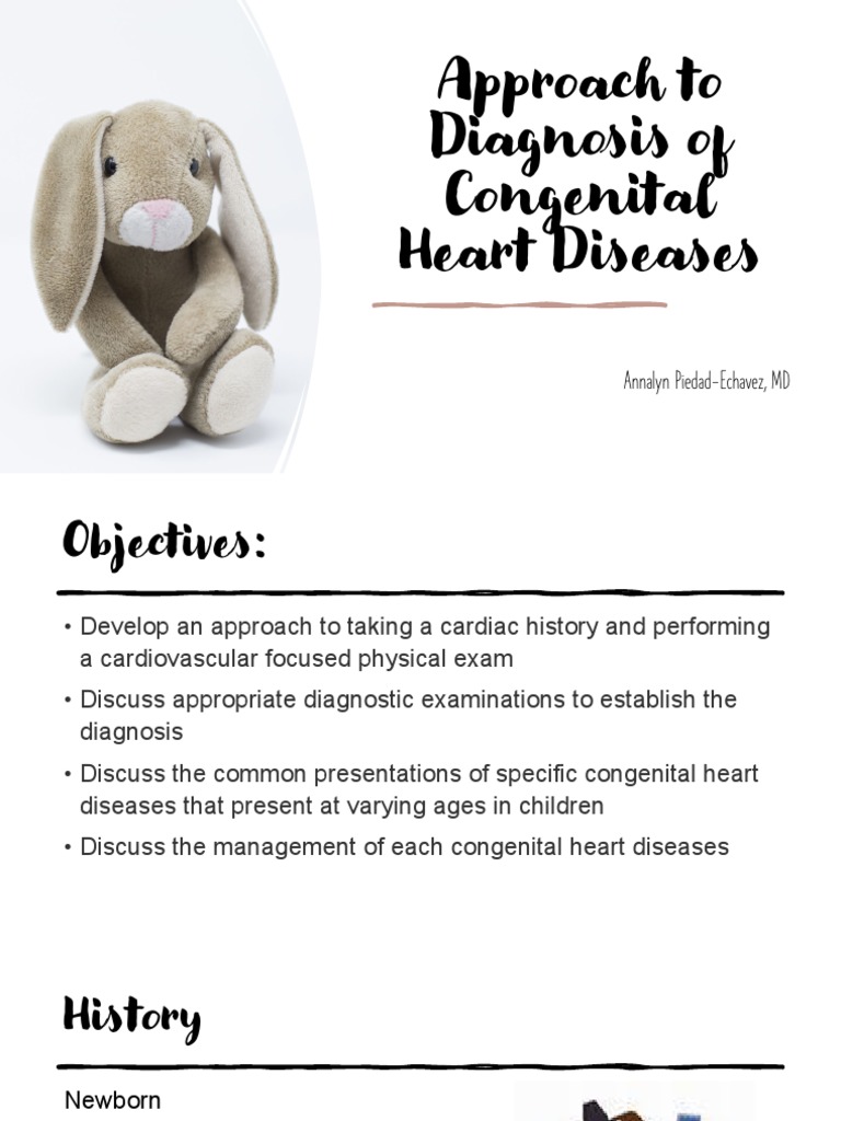 Diagnosis and Management of Congenital Heart Disease | PDF | Congenital ...