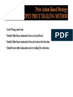 Daily Open Price Trailing Method