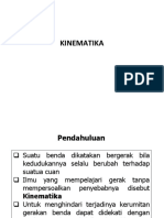 Kinematika Gerak