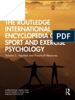 The Routledge International Encyclopedia of Sport and Exercise Psychology Volume 2 Applied and Practical Measures.