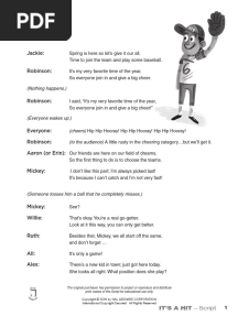 Its A Hit Script