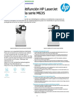 Caracteristicas Impresoras HP Laserjet Enterprise MFP m635