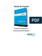 Manual de Usuario Profit Plus Administrativo 2kdoce - Características Del Sistema PTD