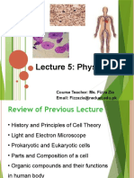 Physiology Lecture 5
