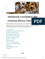 revisione completa del motore Africa Twin 750 • Sporcoendurista